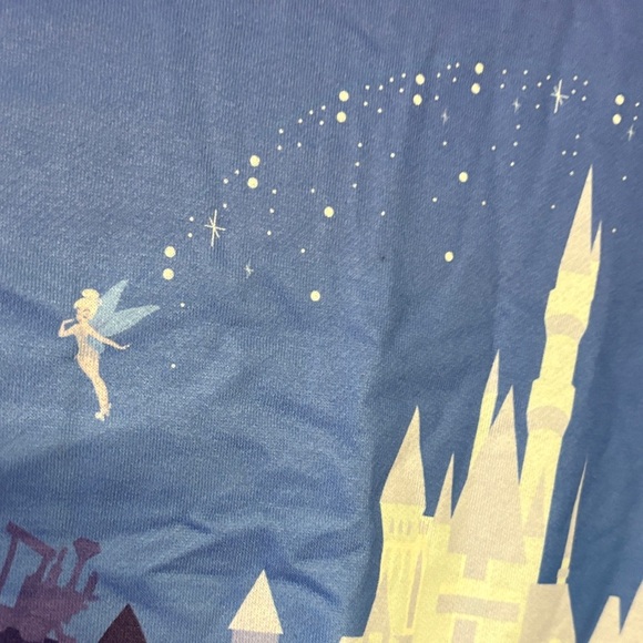 Disney Her Universe Purple and Blue Disneyland Castle Scene Sweatshirt - Picture 7 of 16